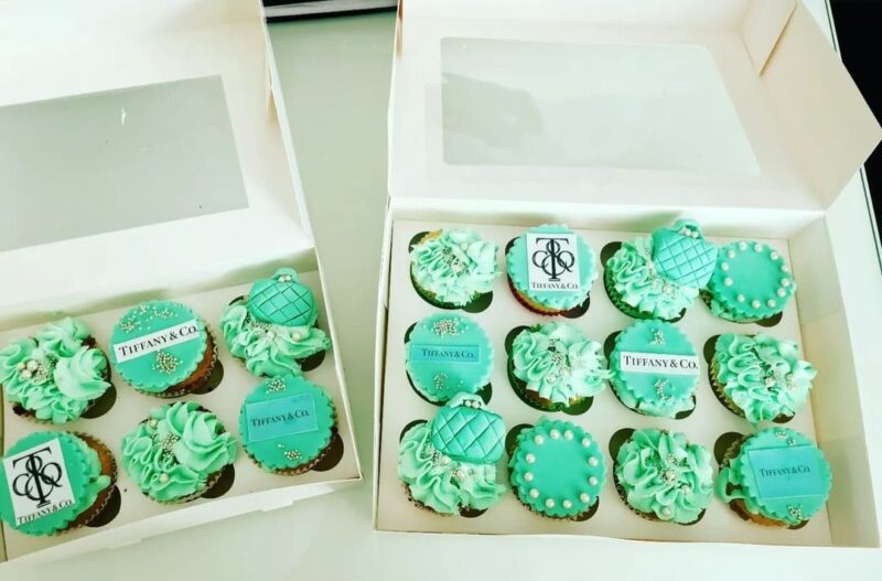 12 Designer Brand Cup Cakes
